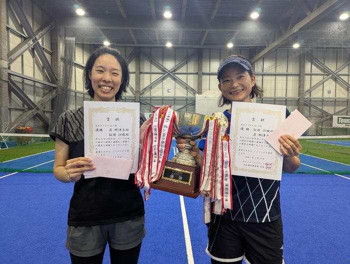 女子ダブルスA2結果のお知らせ | お知らせ・ニュース | ネオインドア